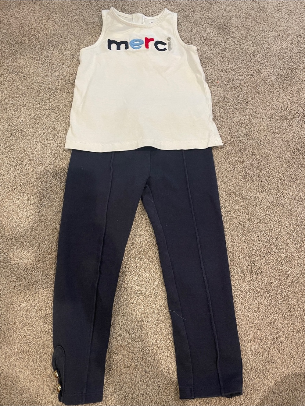 Janie and Jack Tank Top and Pants